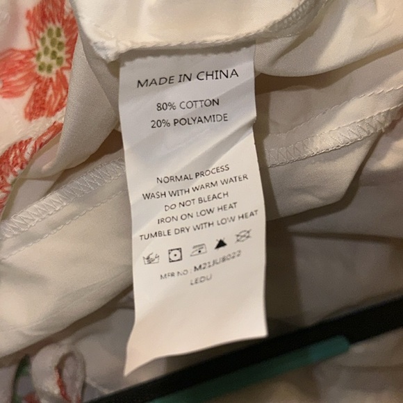 BerryGo Women's Floral Mini Eyelet Romper - Picture 10 of 13